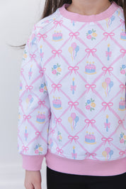 (PINK) Birthday - Define Terry Sweatshirt