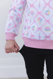 (PINK) Birthday - Define Terry Sweatshirt