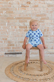 A Smile Tie Dye For - Pocket Short Set