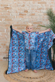 Webs UP - Quilted Blanket