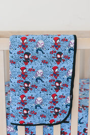 Webs UP - Quilted Blanket