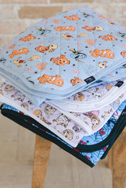 Webs UP - Quilted Blanket