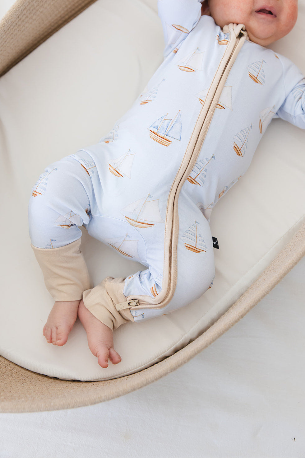 Trendy Bamboo Baby Zip Rompers – Soft, Stretchy & Thermoregulating ...