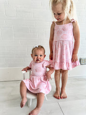 Coastal: Bodysuit Twirl Dress