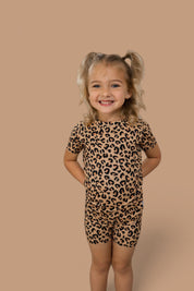 LEOPARD DREAM SHORT SET