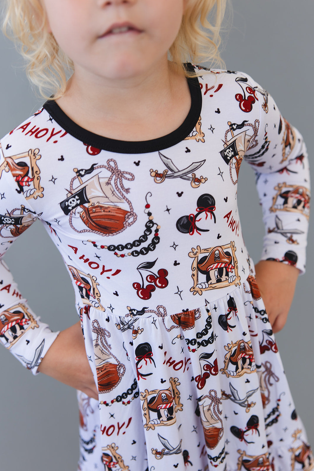 Pirate's Life (Girl) - Ruffle Dress