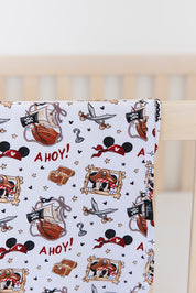 AHOY! (boy) - Lightweight Blanket