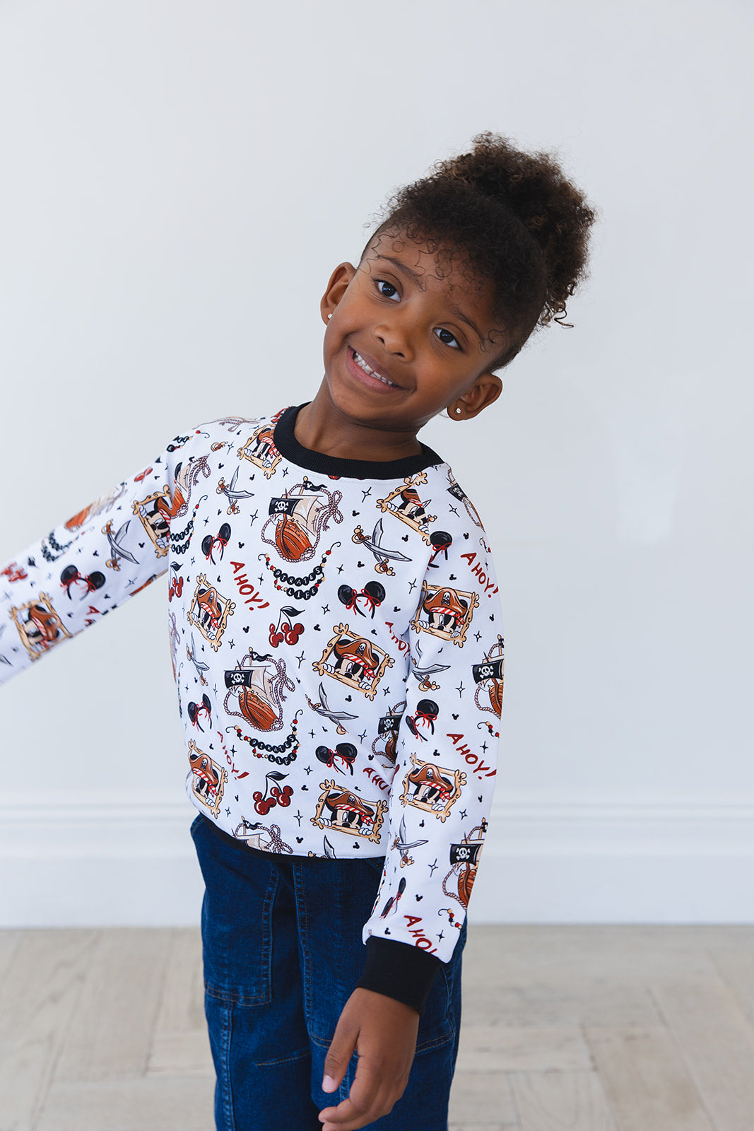 Pirate's Life (Girl) - Define Terry Sweatshirt