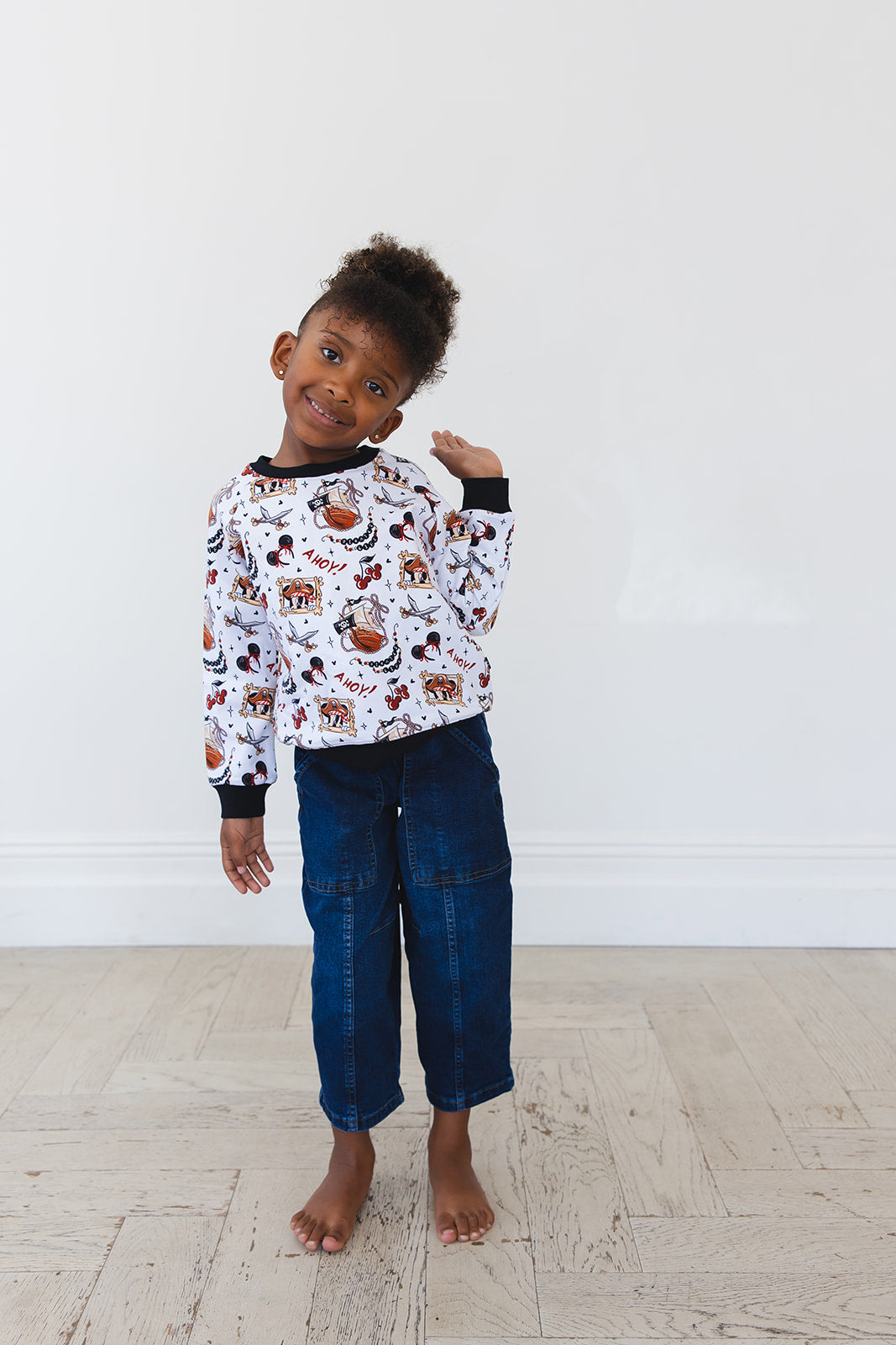 Pirate's Life (Girl) - Define Terry Sweatshirt