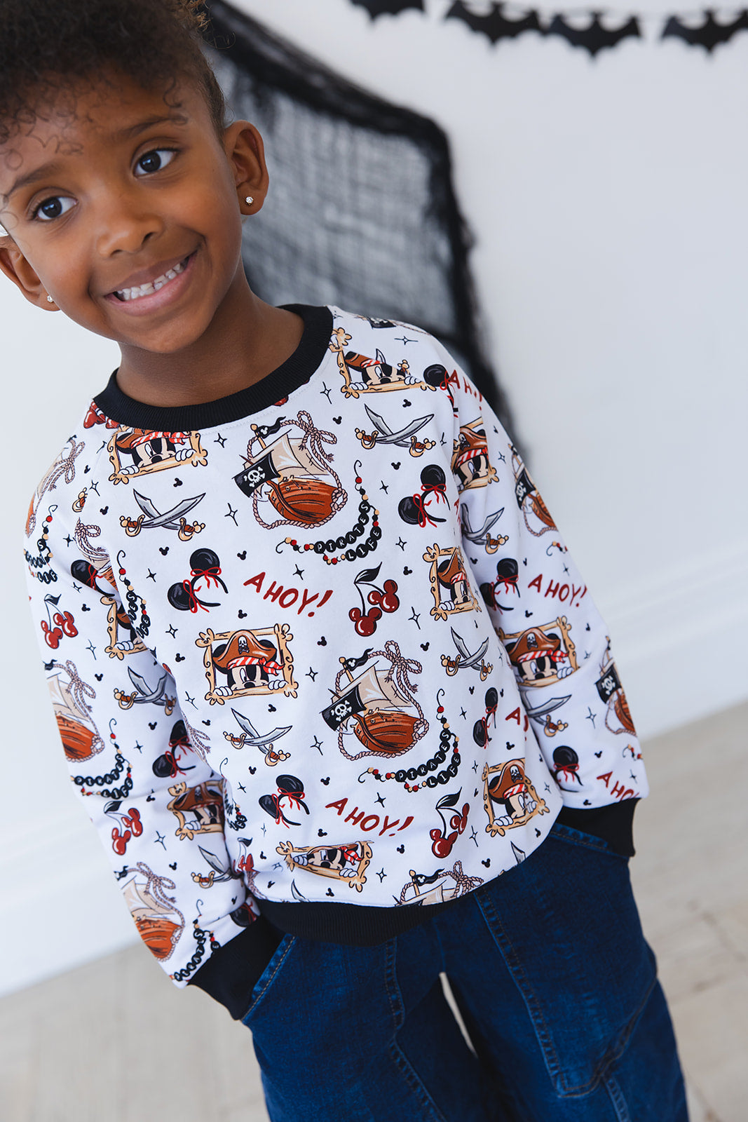 Pirate's Life (Girl) - Define Terry Sweatshirt