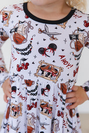 Pirate's Life (Girl) - Ruffle Dress