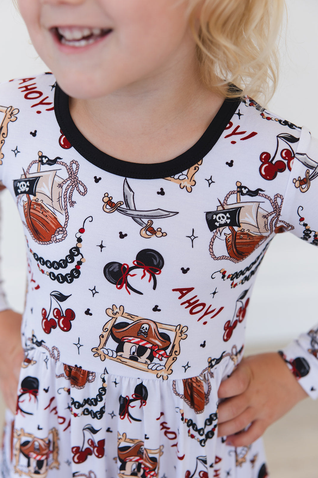 Pirate's Life (Girl) - Ruffle Dress