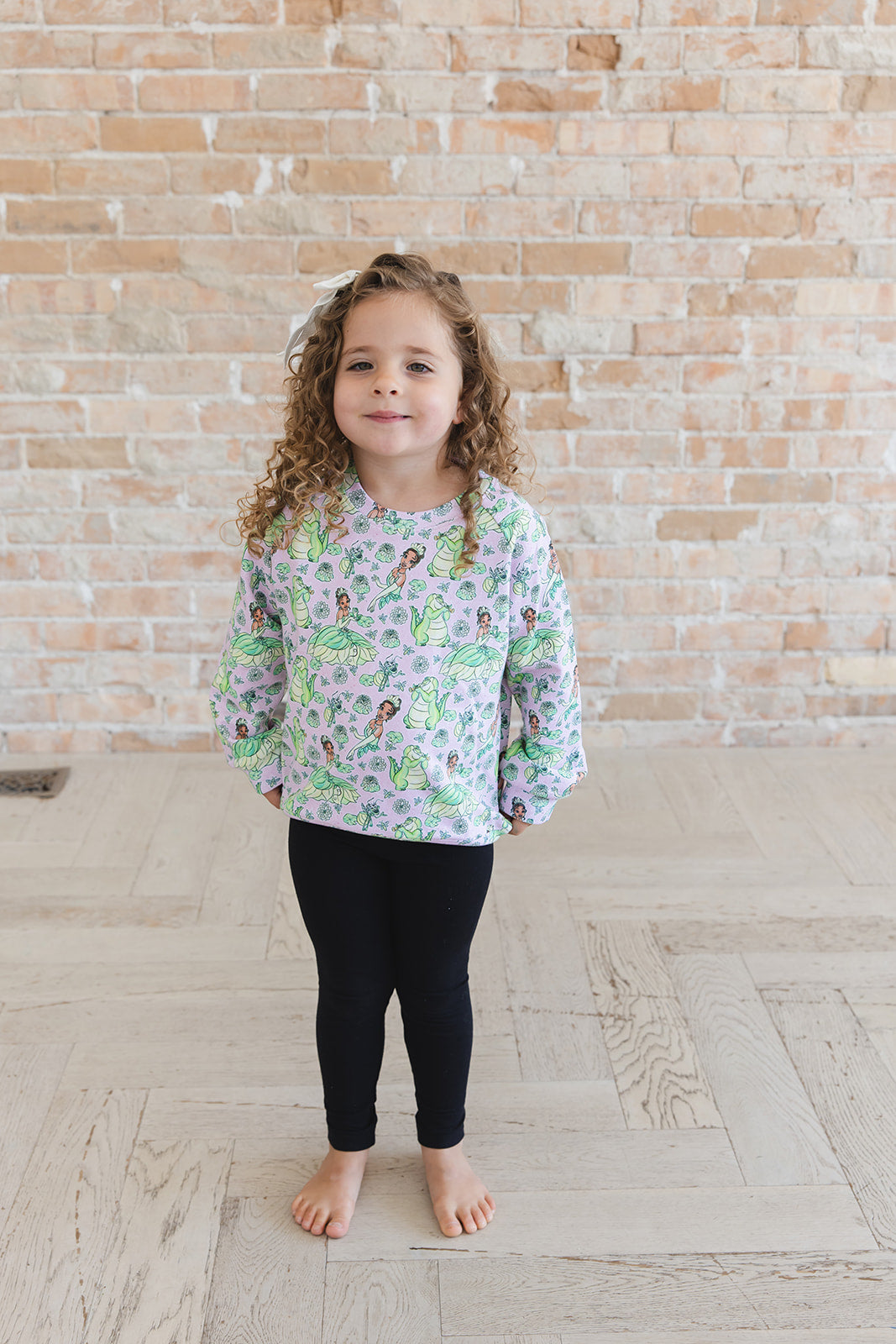 (PINK) Bayou Wishes - Define Terry Sweatshirt