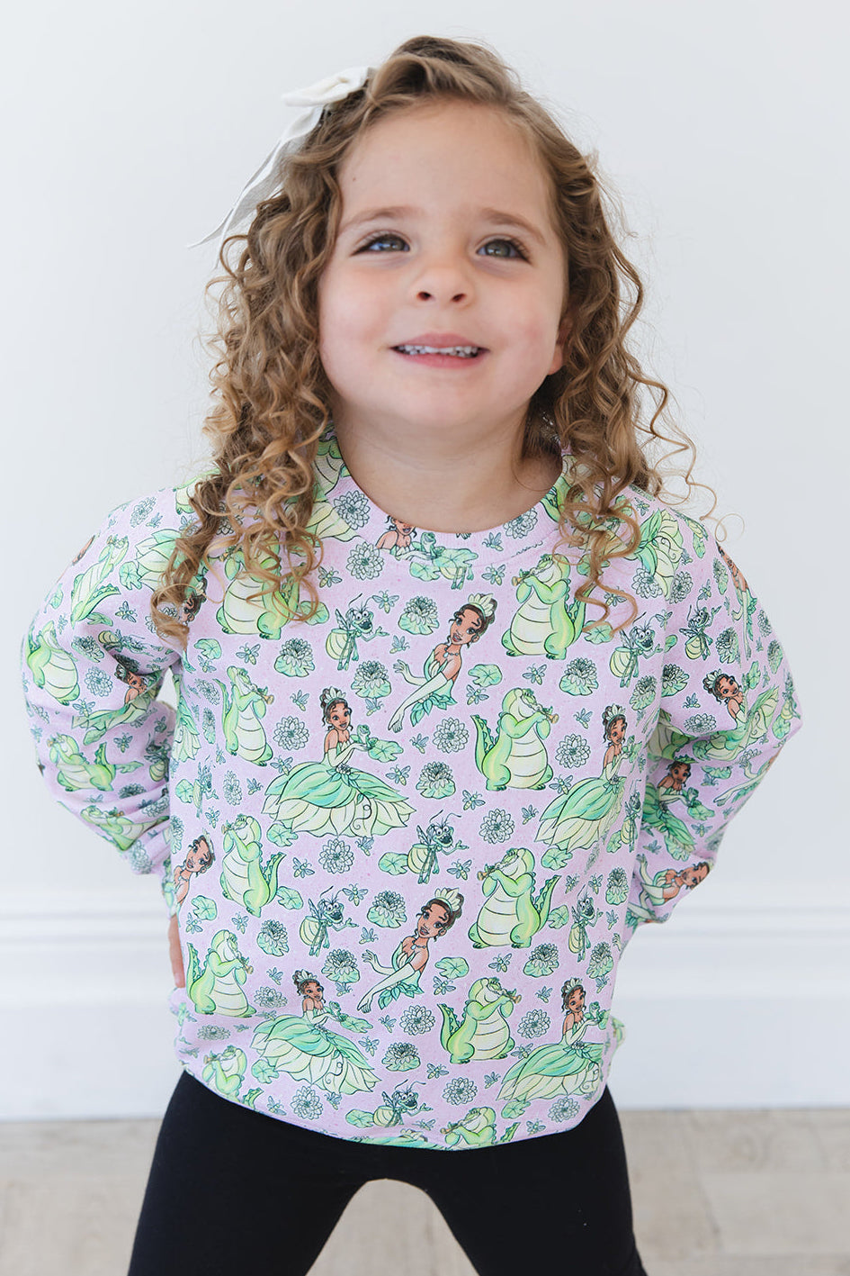 (PINK) Bayou Wishes - Define Terry Sweatshirt