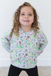 (PINK) Bayou Wishes - Define Terry Sweatshirt