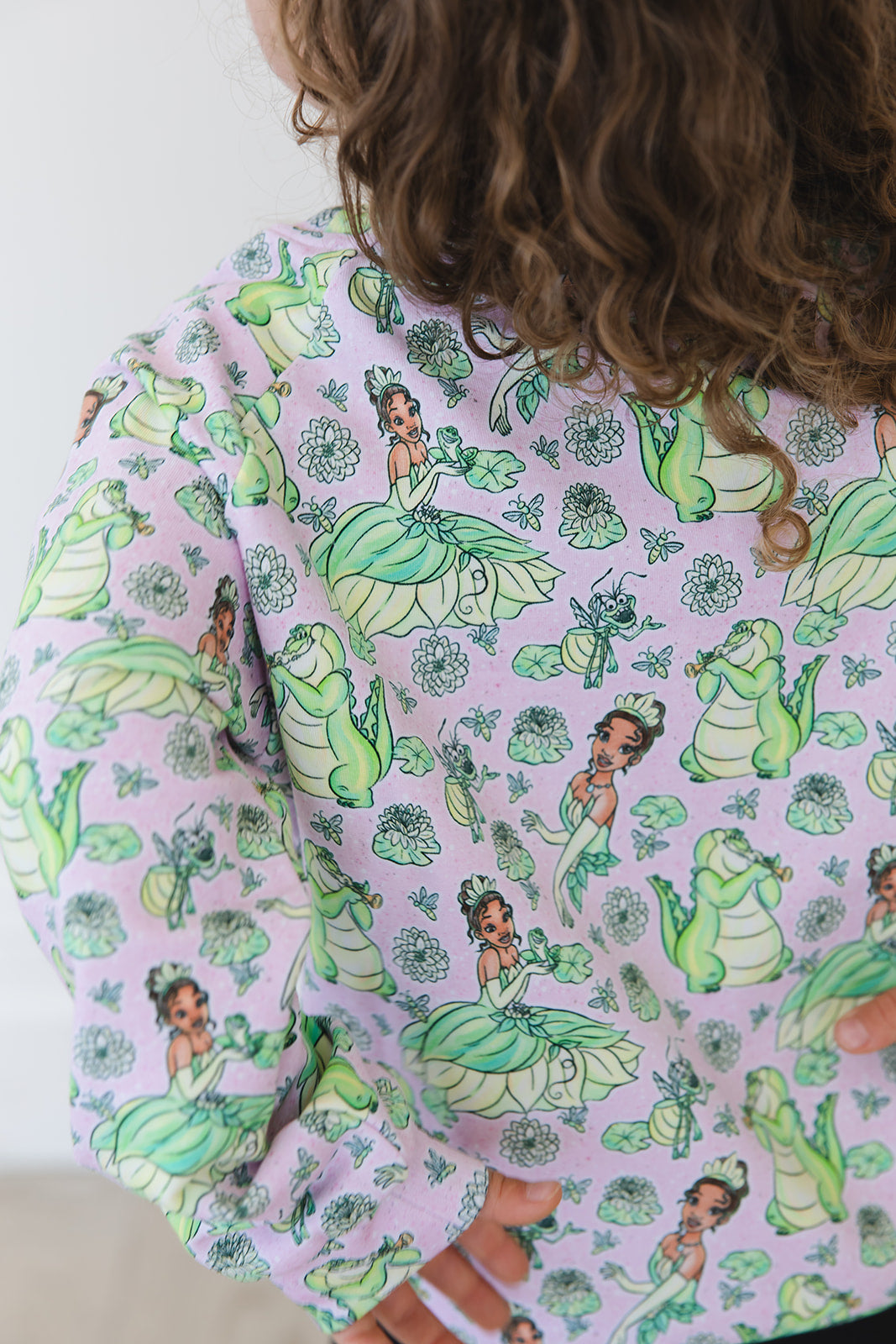 (PINK) Bayou Wishes - Define Terry Sweatshirt