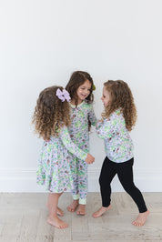 (PINK) Bayou Wishes - Ruffle Dress