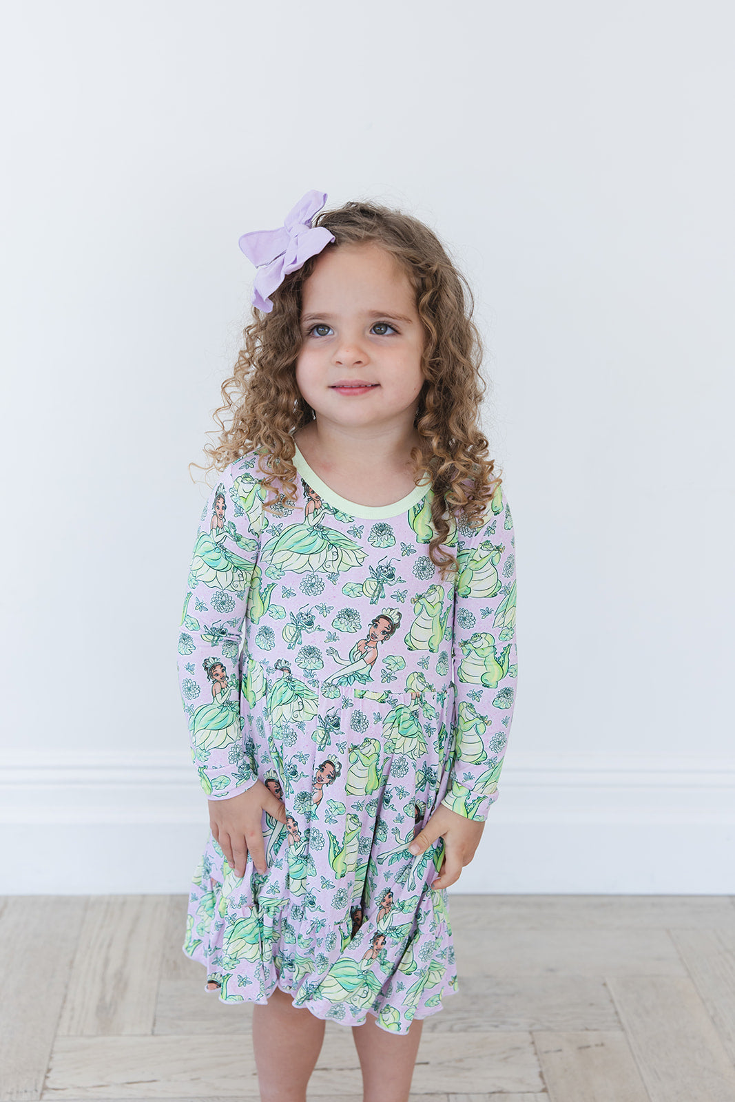 (PINK) Bayou Wishes - Ruffle Dress