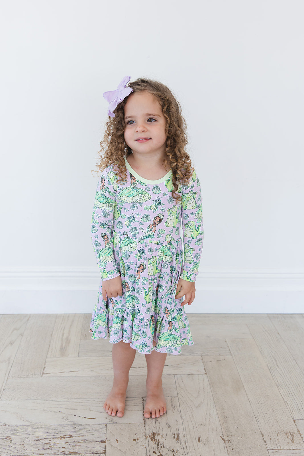 (PINK) Bayou Wishes - Ruffle Dress