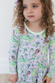 (PINK) Bayou Wishes - Ruffle Dress