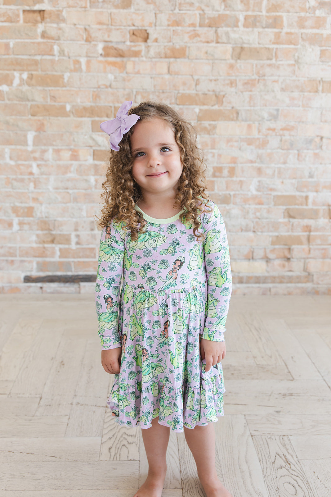 (PINK) Bayou Wishes - Ruffle Dress