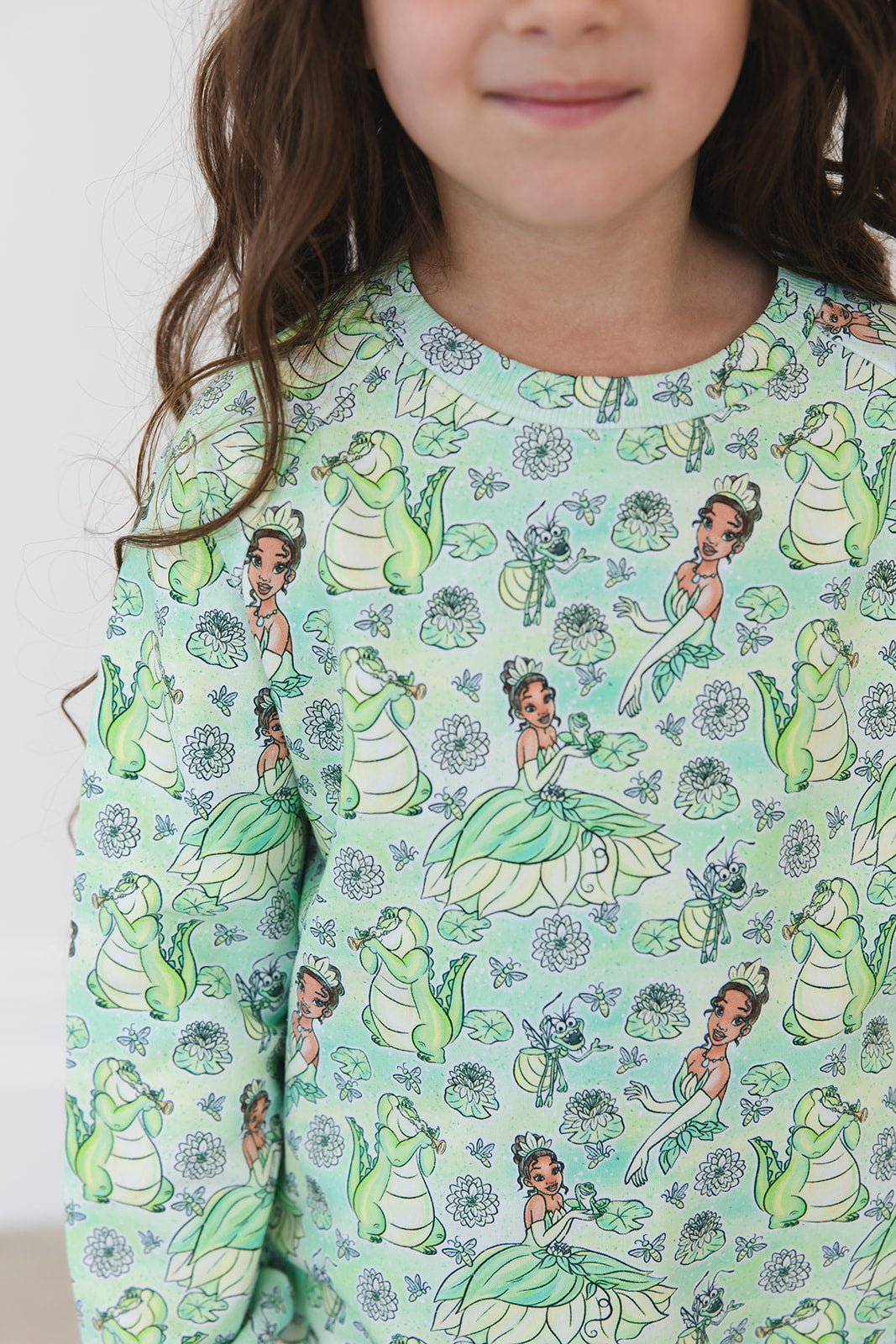 (GREEN) Bayou Wishes - Define Terry Sweatshirt
