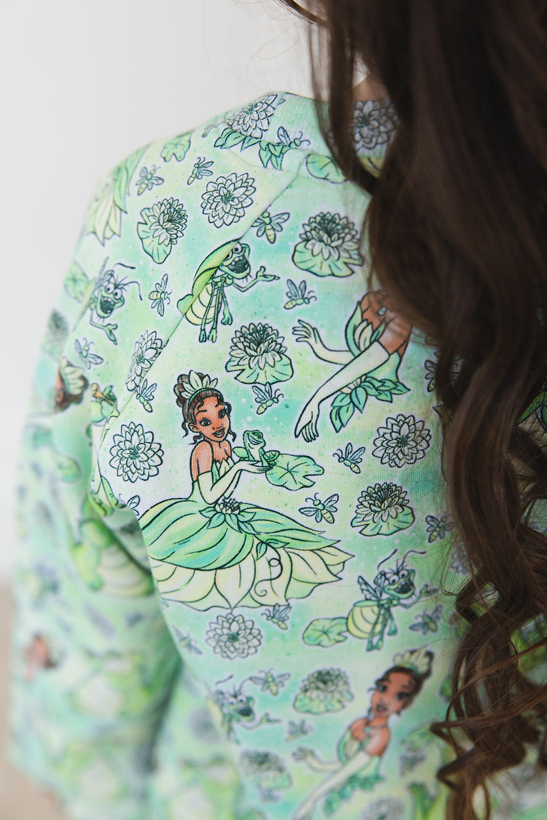 (GREEN) Bayou Wishes - Define Terry Sweatshirt
