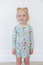 (PINK) Bayou Wishes - Bodysuit Dress