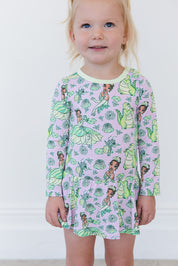 (PINK) Bayou Wishes - Bodysuit Dress