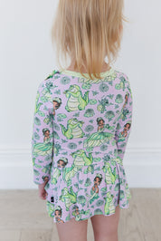 (PINK) Bayou Wishes - Bodysuit Dress