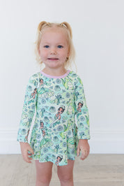 (GREEN) Bayou Wishes - Bodysuit Dress