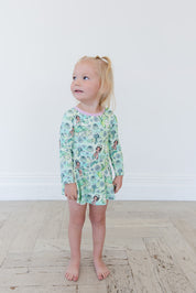 (GREEN) Bayou Wishes - Bodysuit Dress