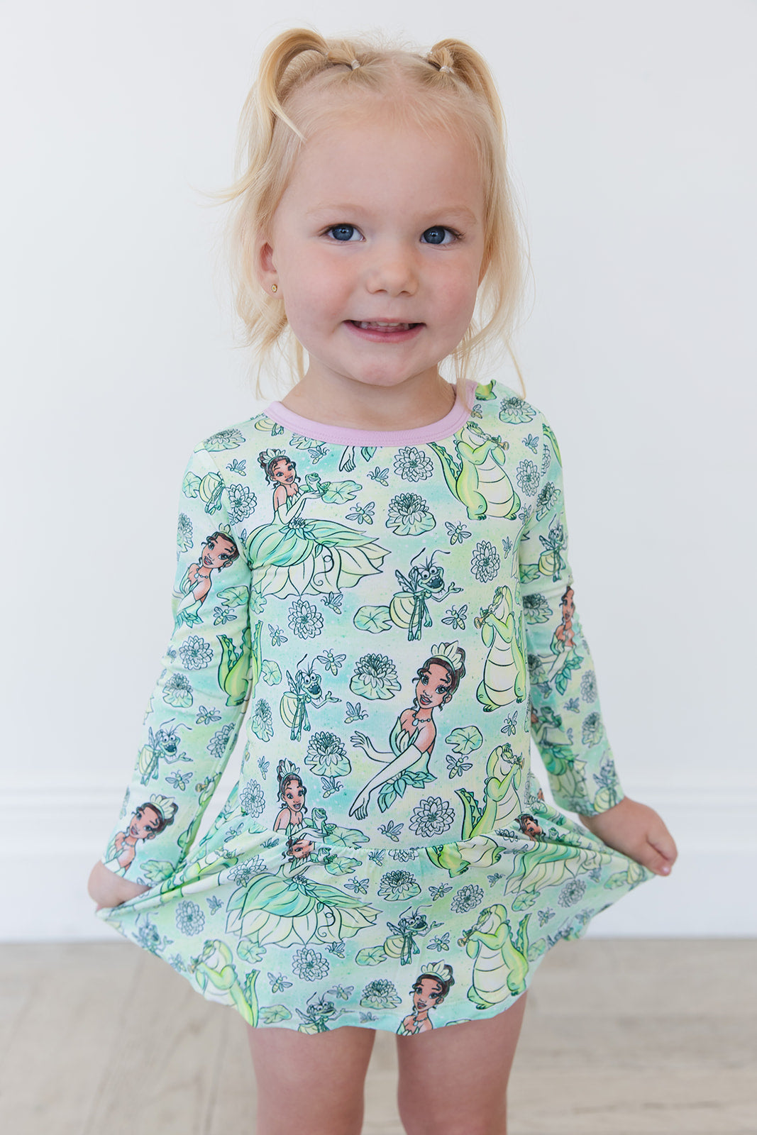 (GREEN) Bayou Wishes - Bodysuit Dress