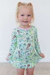 (GREEN) Bayou Wishes - Bodysuit Dress
