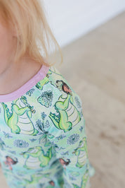 (GREEN) Bayou Wishes - Bodysuit Dress
