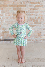 (GREEN) Bayou Wishes - Bodysuit Dress