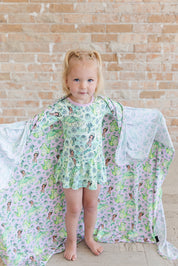 (GREEN) Bayou Wishes - Bodysuit Dress