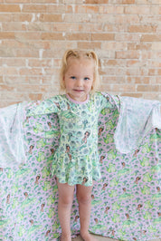 (GREEN) Bayou Wishes - Bodysuit Dress
