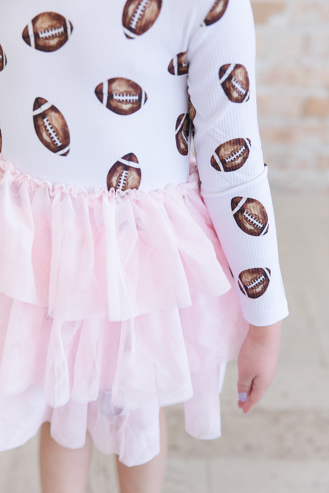Football (ribbed) - Tutu Dress