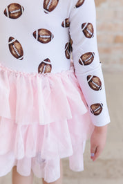 Football (ribbed) - Tutu Dress