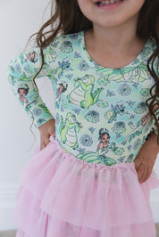 (GREEN) Bayou Wishes - Tutu Dress