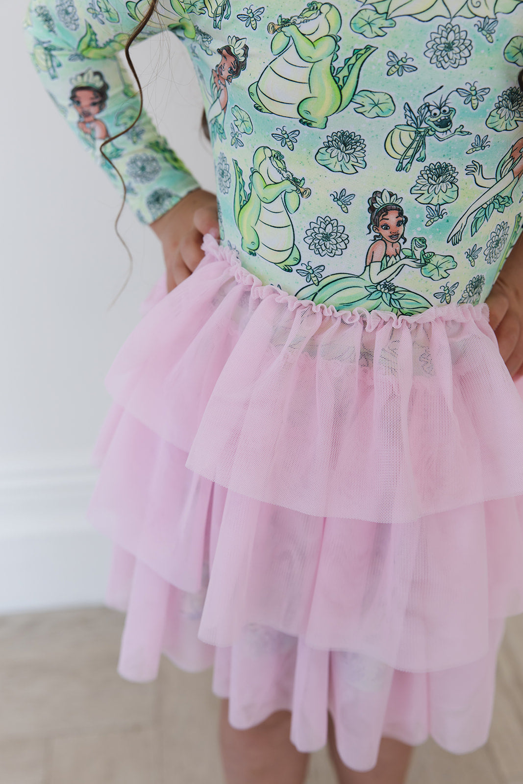 (GREEN) Bayou Wishes - Tutu Dress