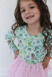 (GREEN) Bayou Wishes - Tutu Dress