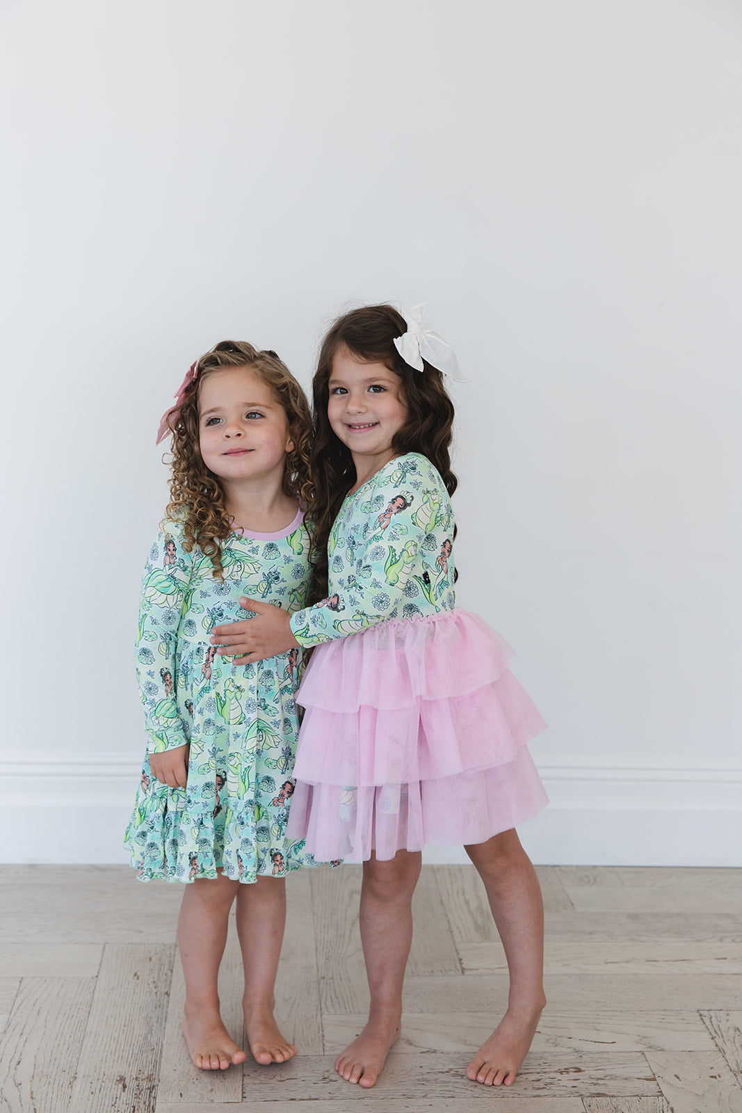 (GREEN) Bayou Wishes - Ruffle Dress