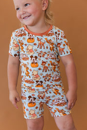 Autumn Adventures - Biker Short Set