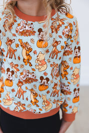 Autumn Adventures - Define Terry Sweatshirt