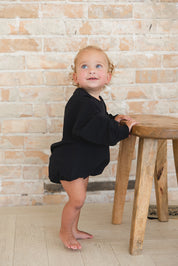Phantom - Cloud Terry Bubble Romper