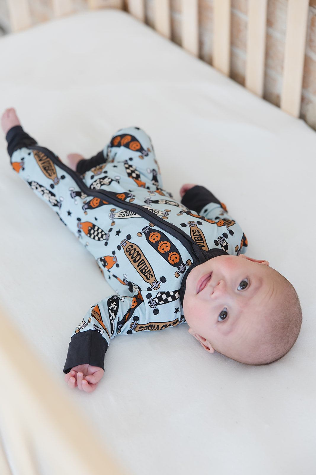 Trendy Bamboo Baby Zip Rompers – Soft, Stretchy & Thermoregulating ...
