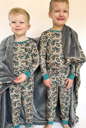 Moto Mayhem: 2 Piece Pajamas