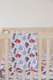 Doodle Princess (ribbed) - Lightweight Blanket